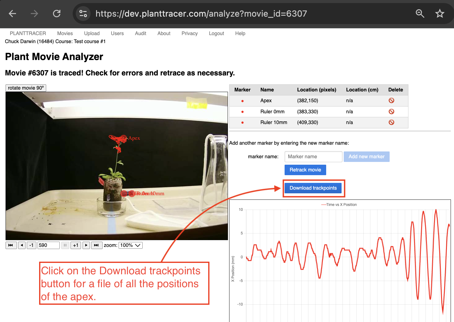 Reading Results in Plant Tracer